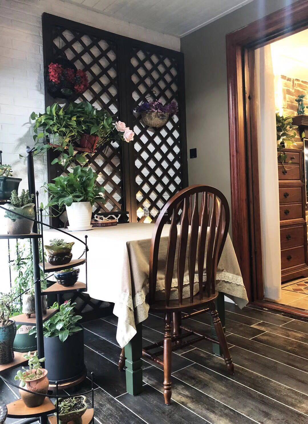 美式平层三居美式风格 美式平层三居美式风格