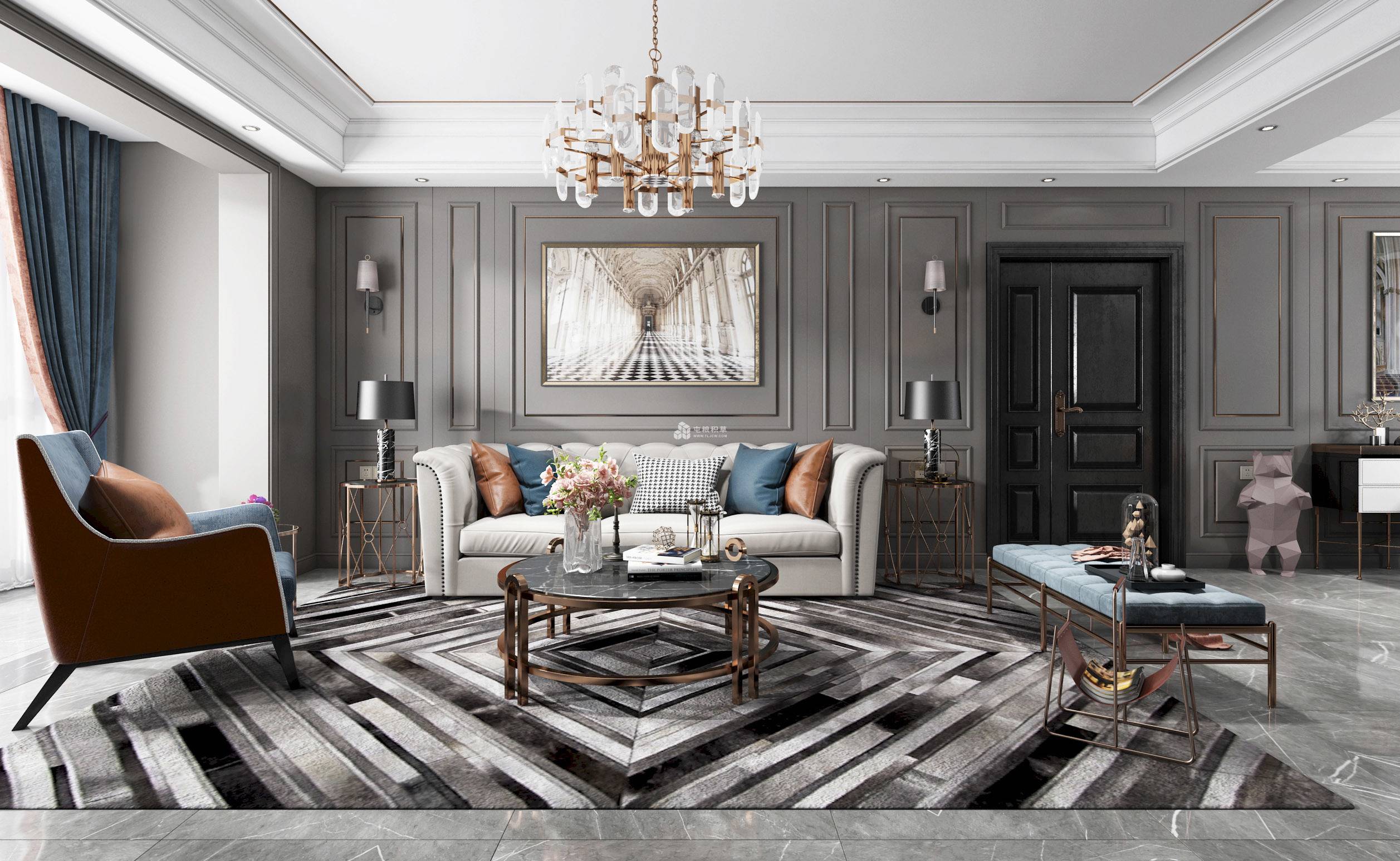 现代轻奢 灰色系