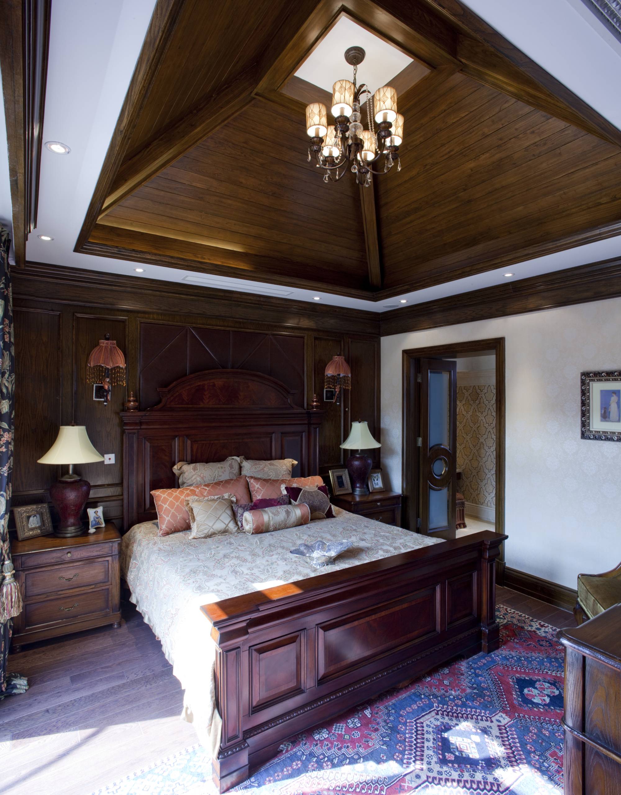 别墅样板房(实景高清大图)纯正美式风格10